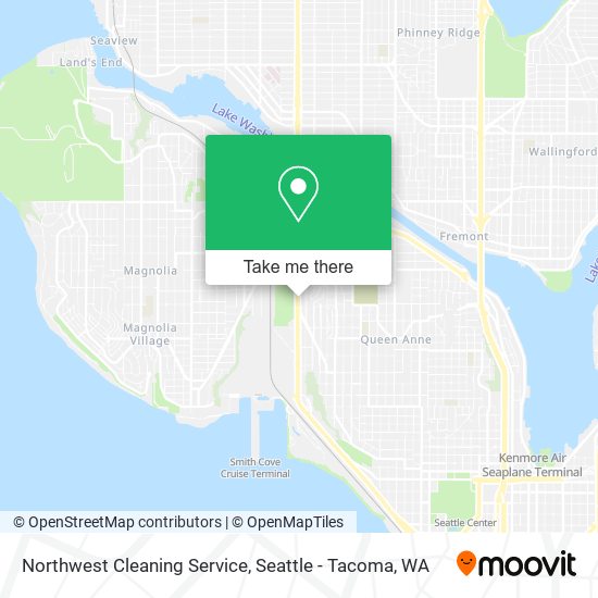 Mapa de Northwest Cleaning Service