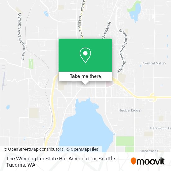Mapa de The Washington State Bar Association