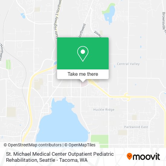 Mapa de St. Michael Medical Center Outpatient Pediatric Rehabilitation