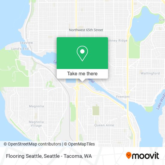 Flooring Seattle map