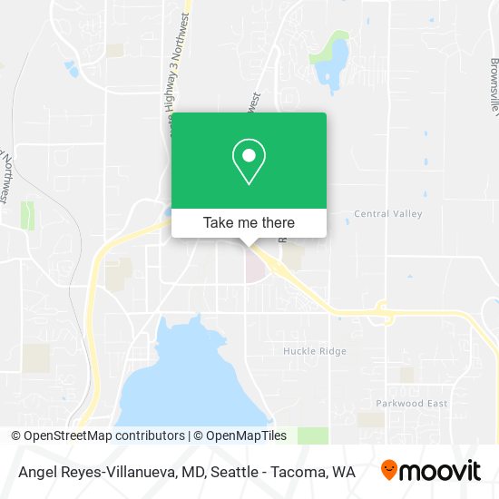 Angel Reyes-Villanueva, MD map