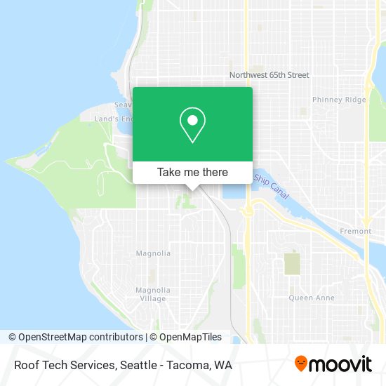 Roof Tech Services map