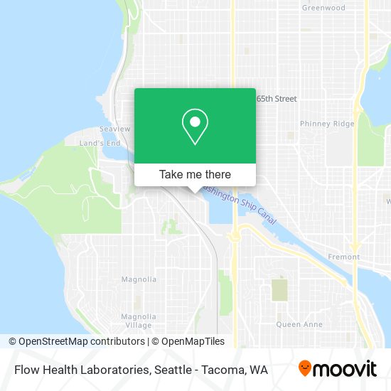 Flow Health Laboratories map