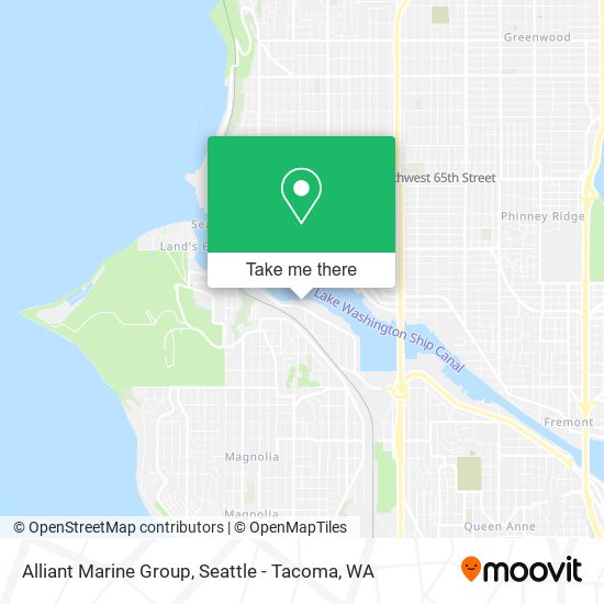 Alliant Marine Group map