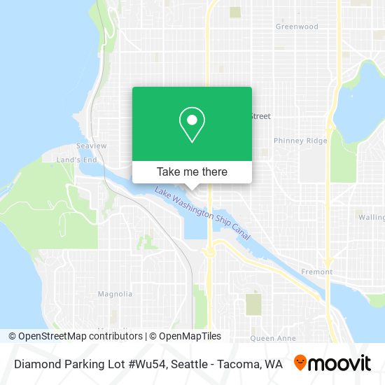 Diamond Parking Lot #Wu54 map