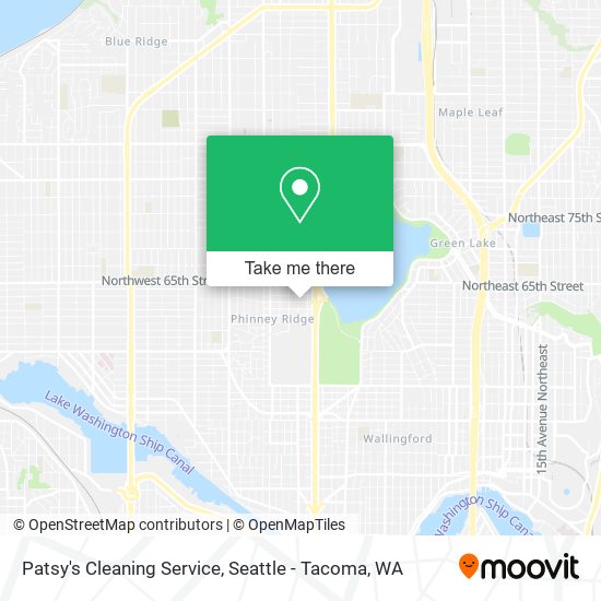 Patsy's Cleaning Service map