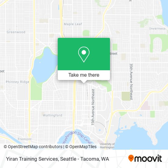 Yiran Training Services map