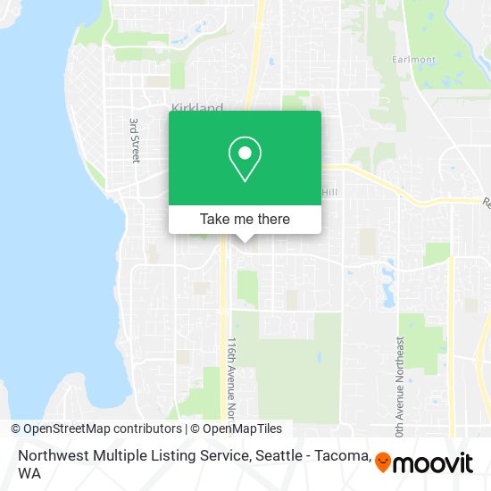 Mapa de Northwest Multiple Listing Service