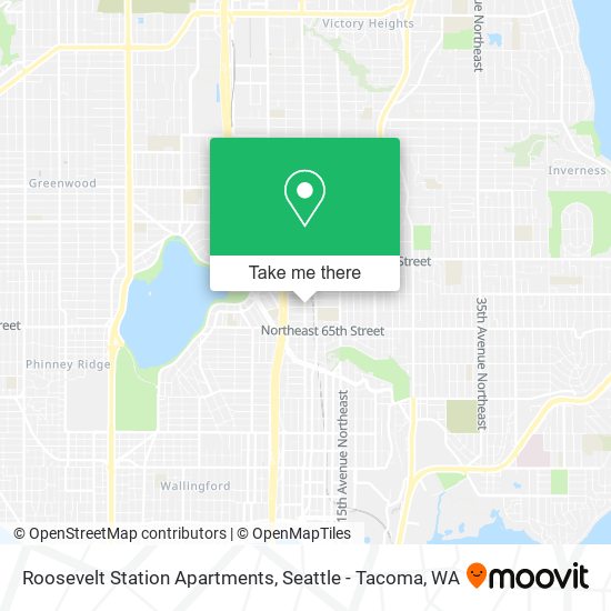Roosevelt Station Apartments map