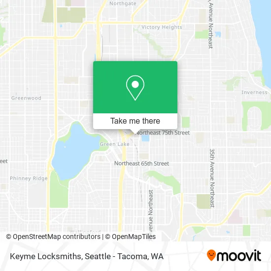 Mapa de Keyme Locksmiths
