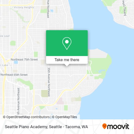 Seattle Piano Academy map