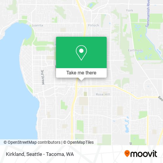 Kirkland map