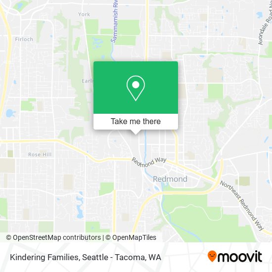 Kindering Families map