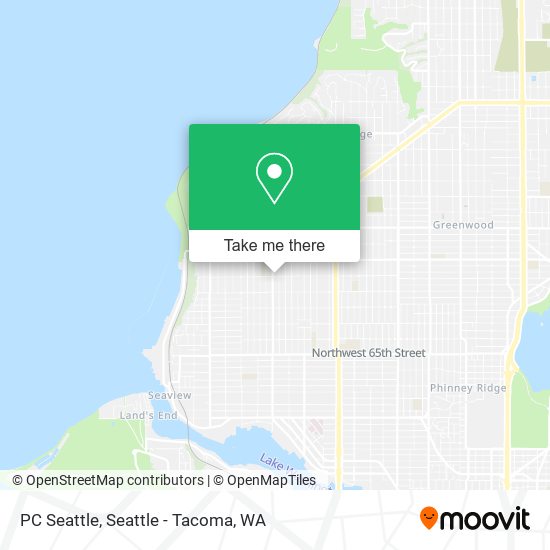 PC Seattle map