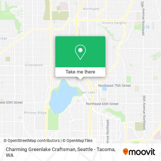 Mapa de Charming Greenlake Craftsman