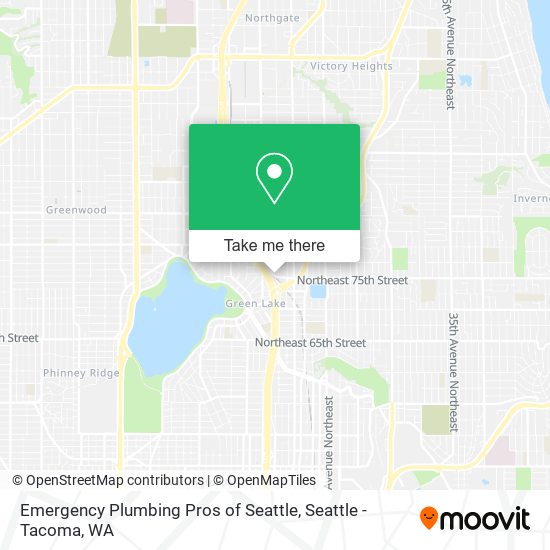 Mapa de Emergency Plumbing Pros of Seattle