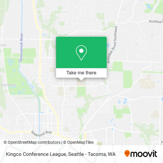 Kingco Conference League map