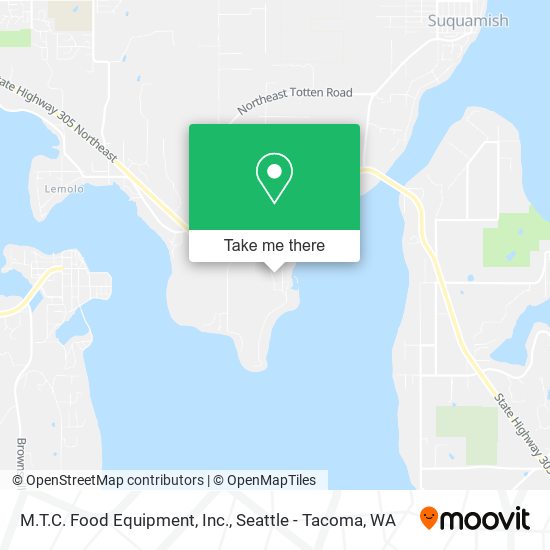 M.T.C. Food Equipment, Inc. map