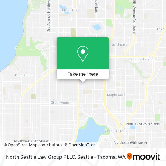 Mapa de North Seattle Law Group PLLC