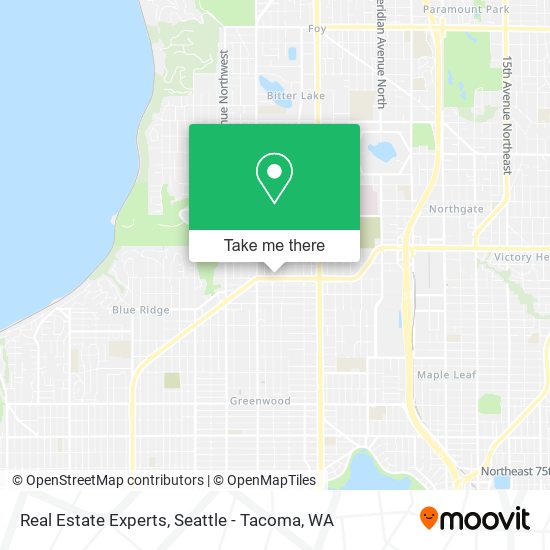Real Estate Experts map