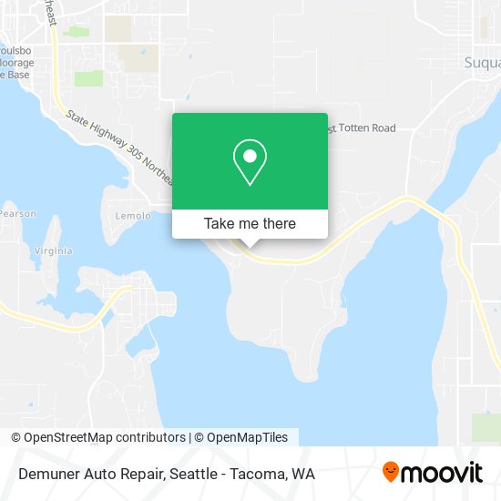 Demuner Auto Repair map