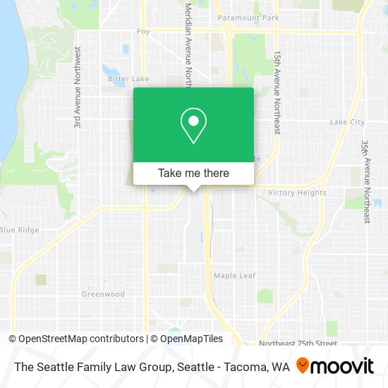 Mapa de The Seattle Family Law Group