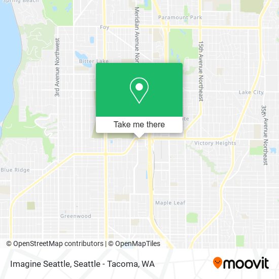Mapa de Imagine Seattle