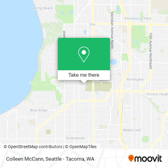 Colleen McCann map