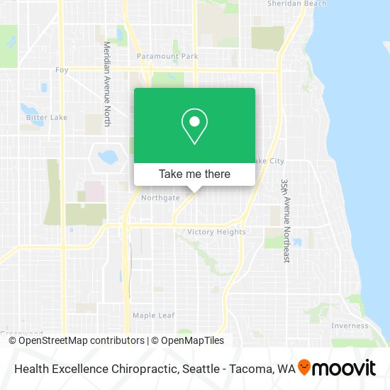 Health Excellence Chiropractic map