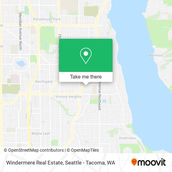 Windermere Real Estate map