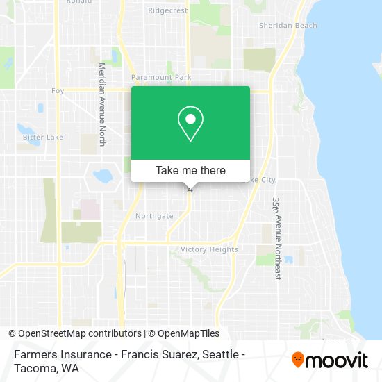 Farmers Insurance - Francis Suarez map