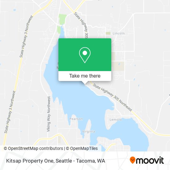 Kitsap Property One map