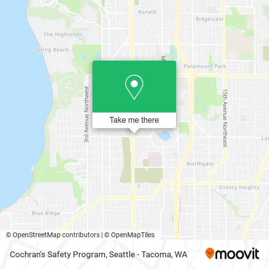 Cochran's Safety Program map