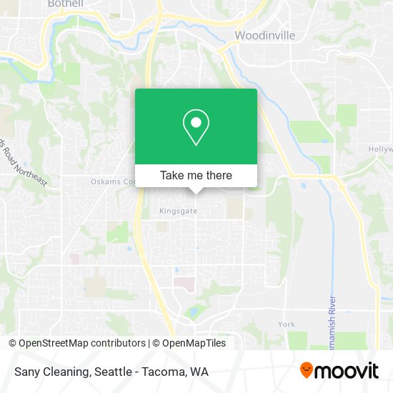 Sany Cleaning map