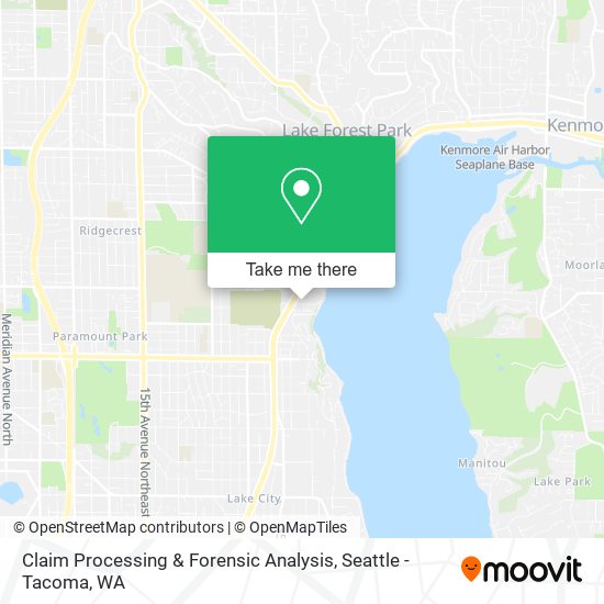 Claim Processing & Forensic Analysis map