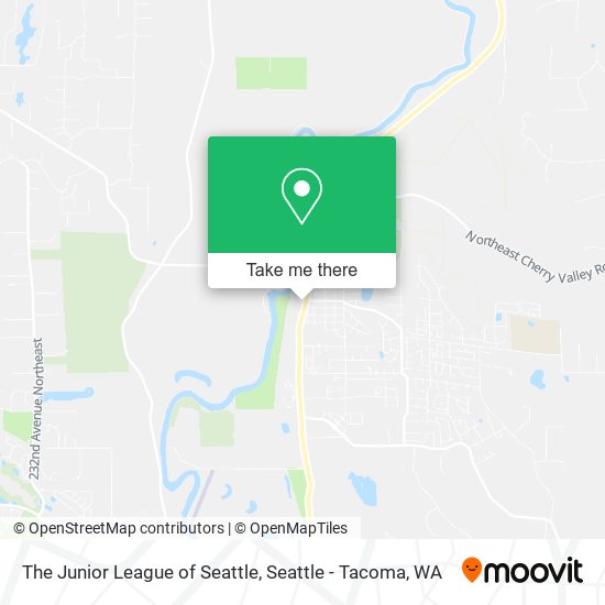 The Junior League of Seattle map
