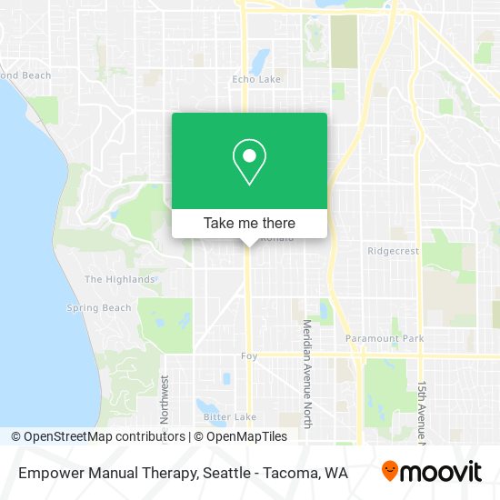 Empower Manual Therapy map