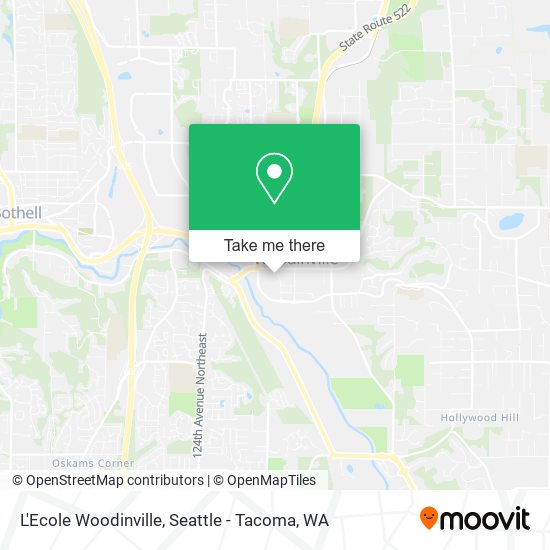 Mapa de L'Ecole Woodinville