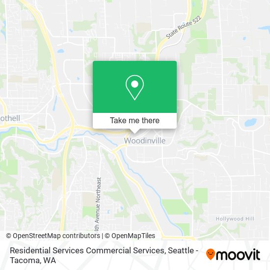 Residential Services Commercial Services map