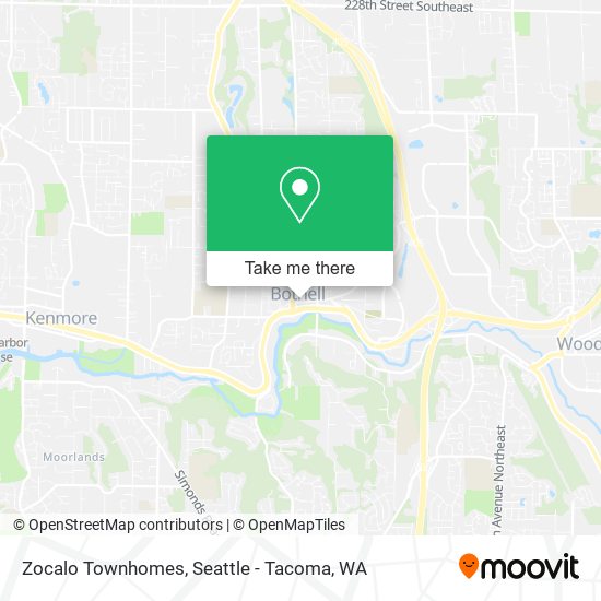 Zocalo Townhomes map