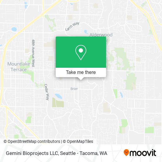 Gemini Bioprojects LLC map