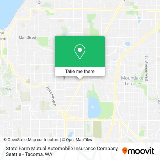 State Farm Mutual Automobile Insurance Company map