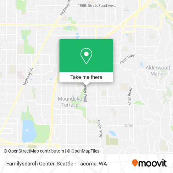 Familysearch Center map