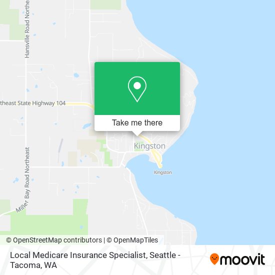 Local Medicare Insurance Specialist map