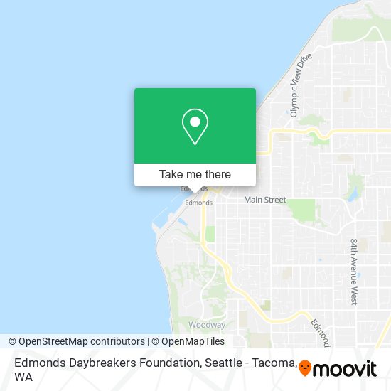 Mapa de Edmonds Daybreakers Foundation