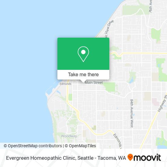 Mapa de Evergreen Homeopathic Clinic