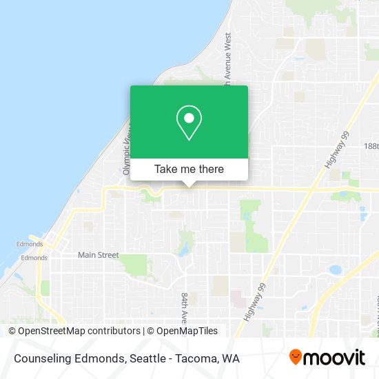 Mapa de Counseling Edmonds