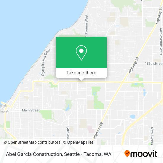 Abel Garcia Construction map