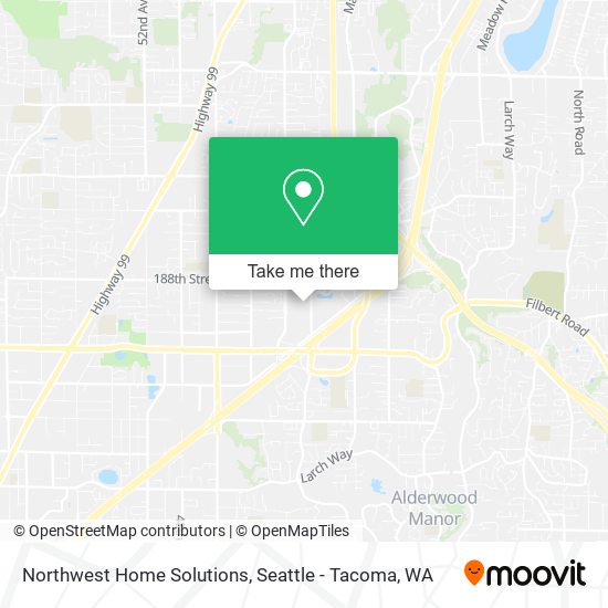 Northwest Home Solutions map