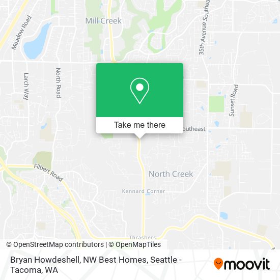 Mapa de Bryan Howdeshell, NW Best Homes